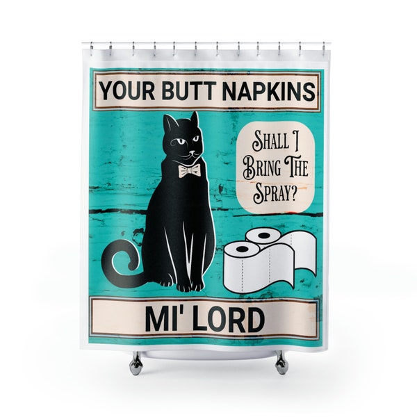 Funny Shower Curtain Etsy