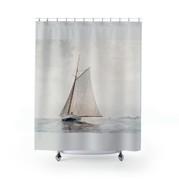 Boat Shower Curtain Etsy