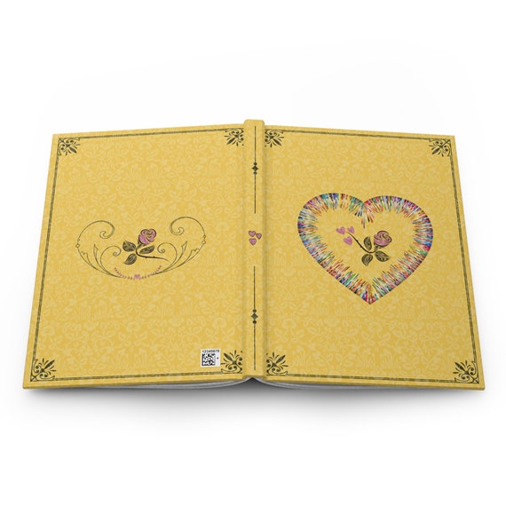 Vintage Victorian Journal Notebook, First Edition Book Lover