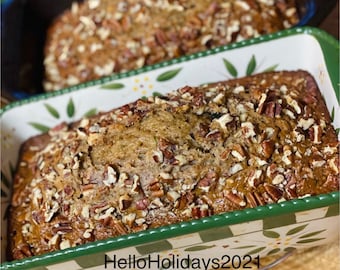 Zucchini Bread! Buy by the loaf! Add ins available!