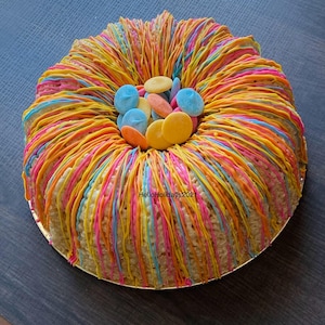Rice Crispy Cake! Colors will vary on cake! HEAT SENSITIVE! Please read messages for delivery updates!