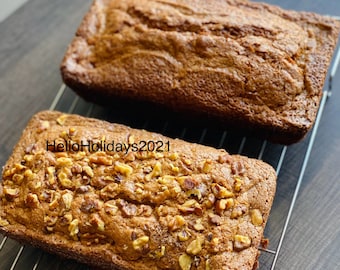 Amish Friendship Bread! Please note: our Friendship Starter is on a cycle. We bake with the starter every 10 Days. Baked in 9x5 Pans!