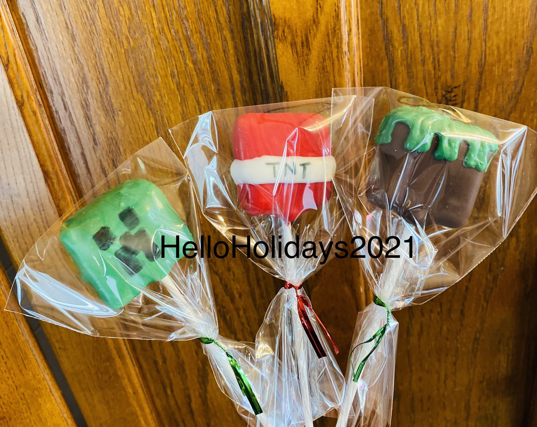 Creeper Sugar Figurine Topper