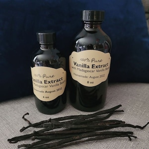 Homemade Madagascar Vanilla Extract