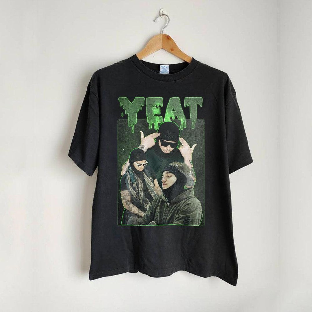 Yeat Shirt Vintage Hip Hop 90s Retro Graphic Tee Rap Gifts for - Etsy