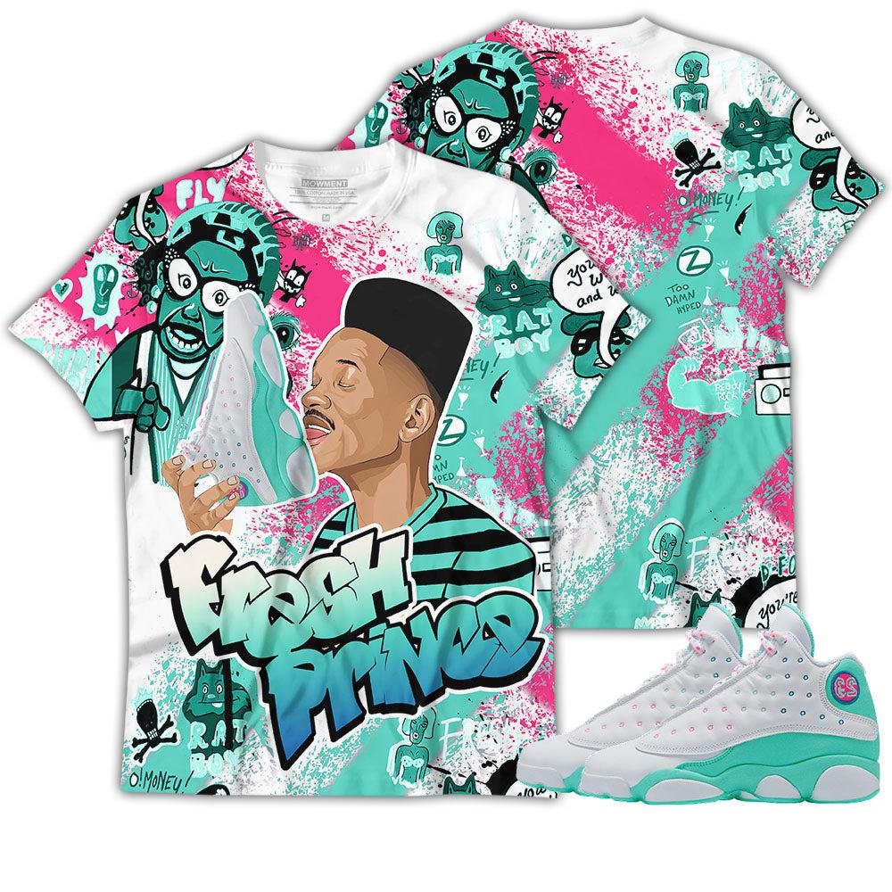Shirts to match jordan 13 aurora green Outlet