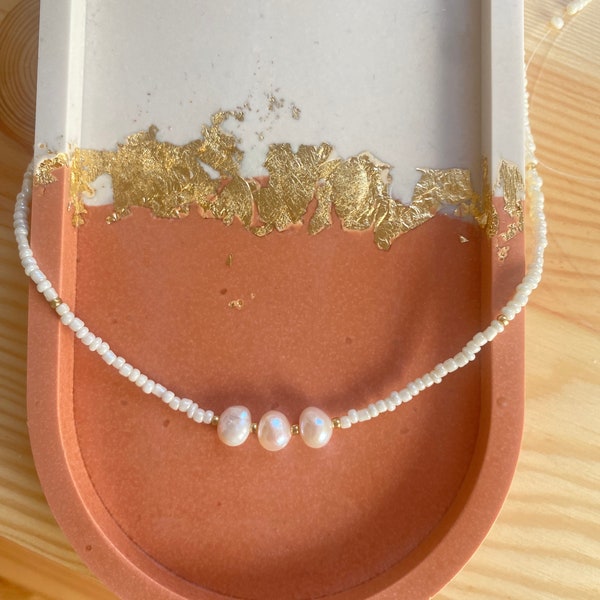 Collier perles d’eau douce naturelles