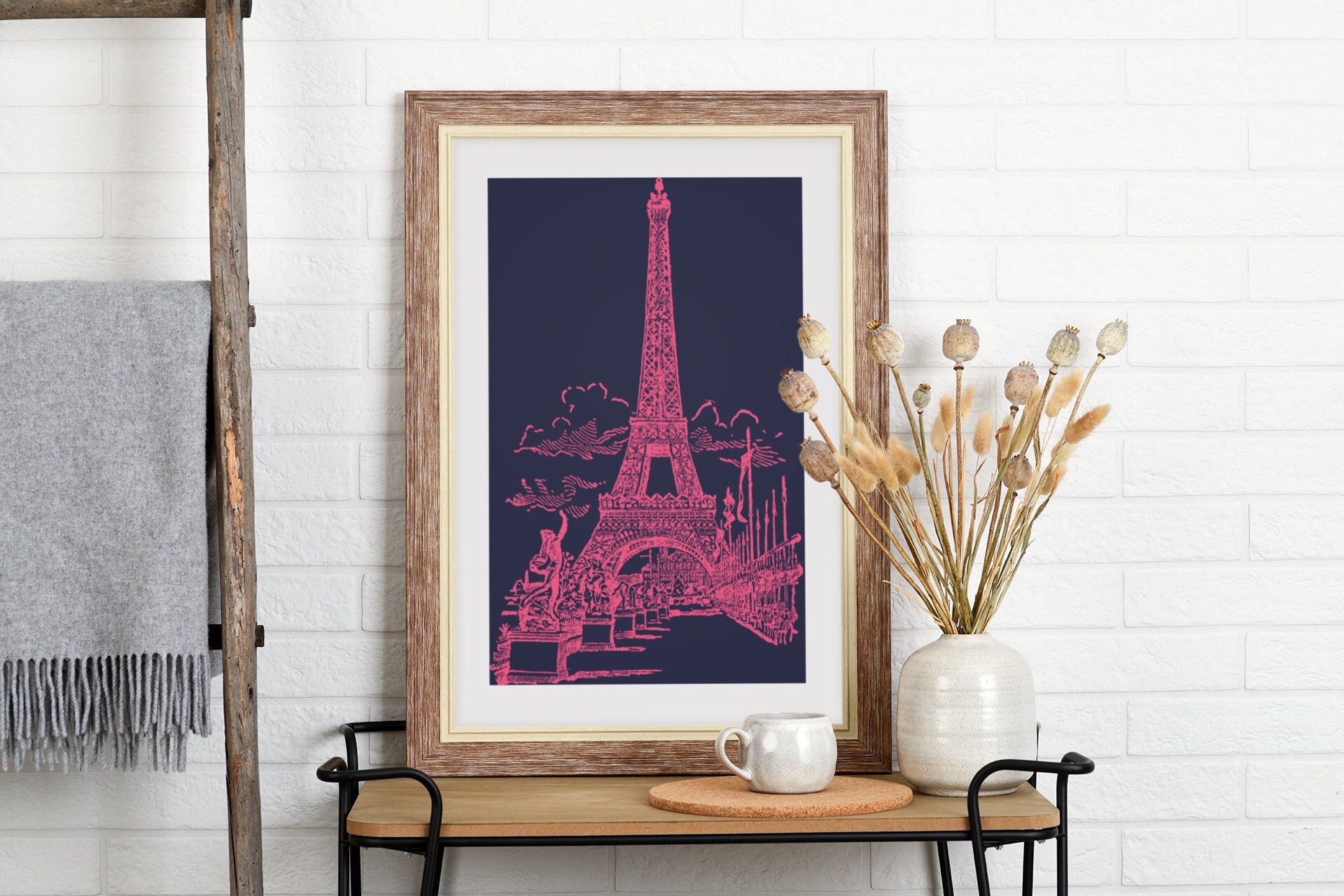 Eiffel Tower Digital Print Paris Digital Print - Etsy Canada