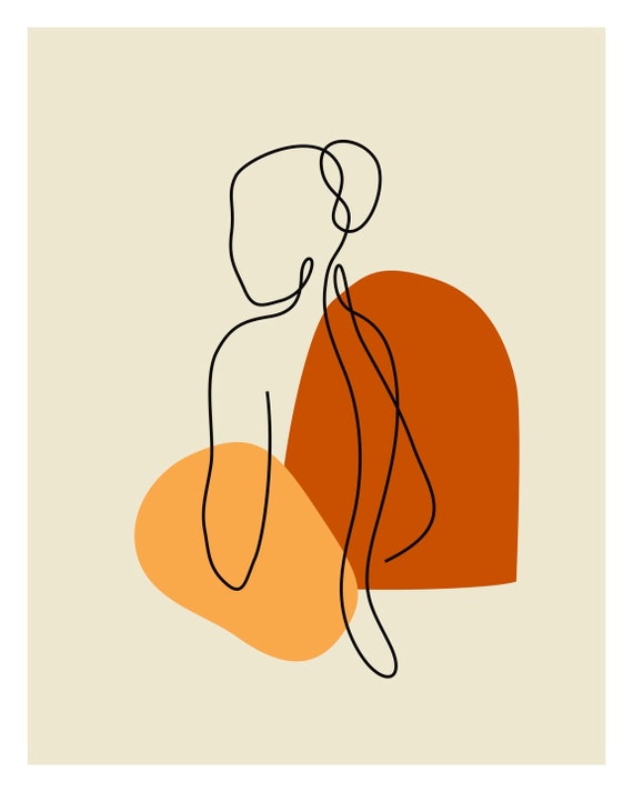 Digital Art Abstract Art Line Art Line Art Etsy