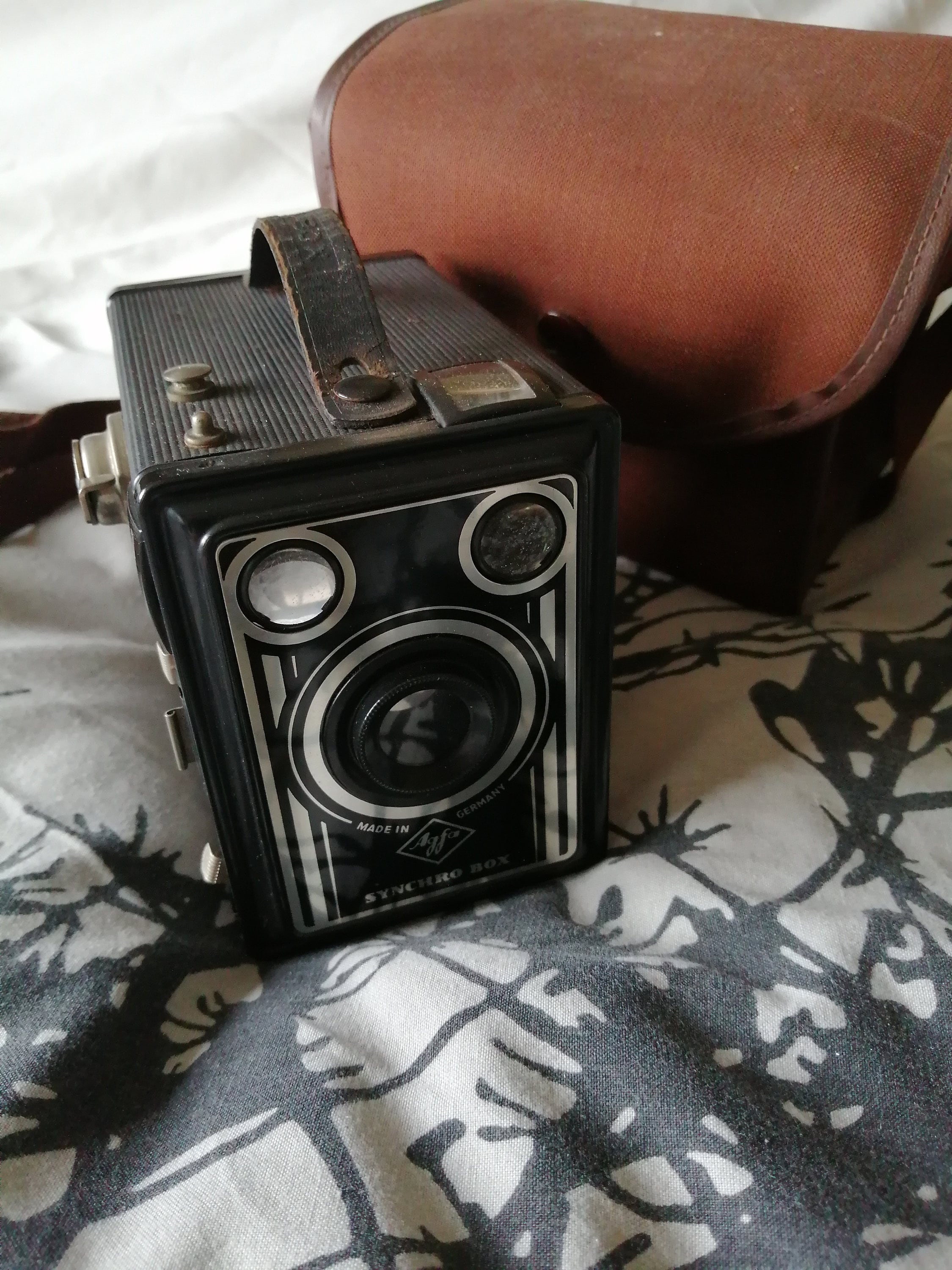 Appareil photo Agfa Synchro Box des années 40