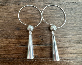 Ball & Cone Earrings