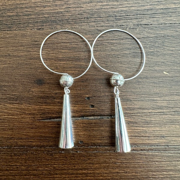 Ball & Cone Earrings