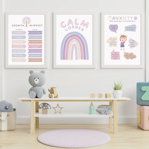 30 Calm Corner Educational Posters Learning Resources Emotional ...