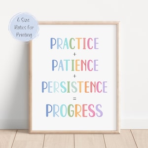 Praktijkcitaat, schoolpsycholoog positief citaat print, Therapy Office decor poster, geestelijke gezondheid poster, instant download