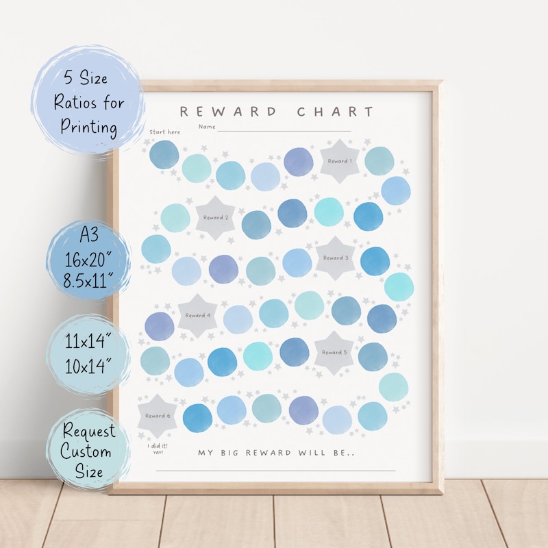Star Chart for Goals - Etsy