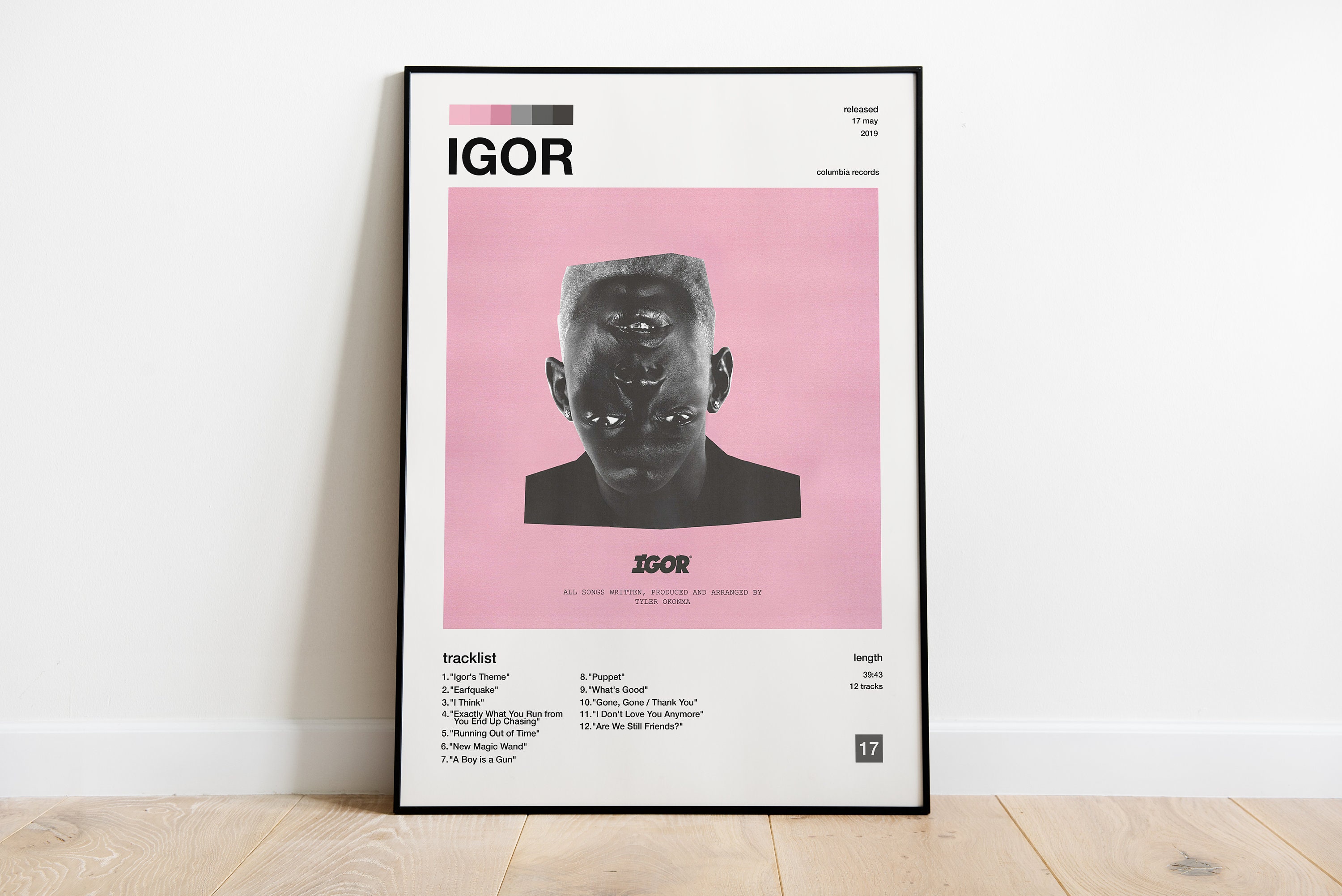 Tyler The Creator Igor Album Poster Print No Framed - Jolly Family