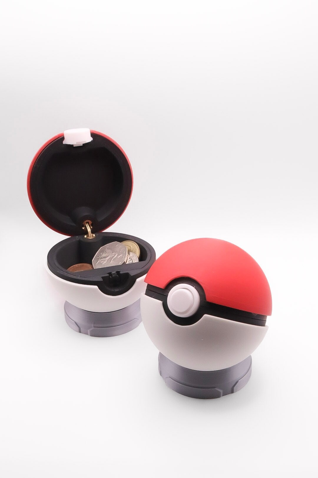 Pokeball Storage Box Coin Case Pokemon Replica Prop Jewellery Box Gift
