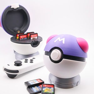 Pokeball Nintendo Switch Game Case – Pokemon Fan Art Prop