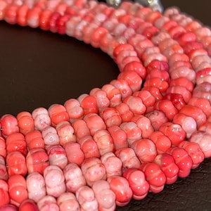 AAA ホットオレンジオパール彫刻スイカビーズ、オレンジオパール彫刻パンプキンビーズ、オパールメロンハンドカービングジェムストーンビーズジュエリークラフトセール