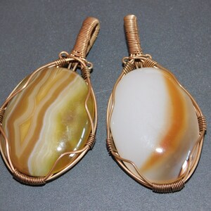 AA natural died yellow orange mix onyx cabochon pendant loose gemstone pendant