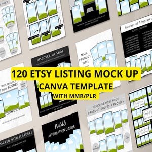 Hauptmodell der Wiederverkaufsrechte - Etsy-Produktkartenmodelle - DPP-Digitalprodukte - DPP - MRR - Etsy-Shop-Modell - Canvas-Modelle - Für Sie gemacht