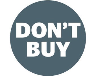 don't buy