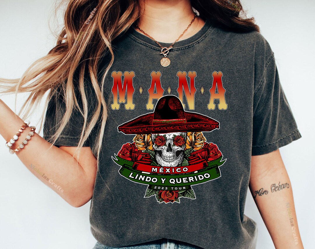 Retro Mana Concert Shirt Mana Merch Mana Music Shirts Mana Etsy