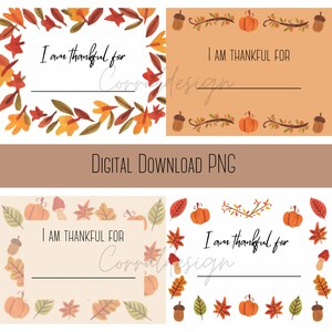 I am thankful for card, thankful for card, png, craft, watercolor fall, thanksgiving