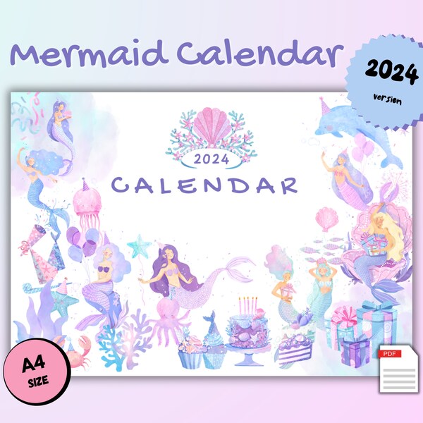 Mermaid 2024 Etsy