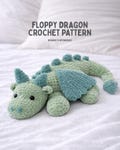 Crochet Floppy Dragon Plushy PDF | ORIGINAL Pattern