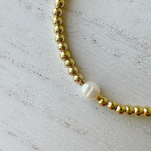 14k Gold | 24k Gold | Pearl | Pearl Bracelet | Anklet | Bridesmaid | Bridal | Custom | Personalized