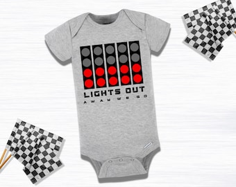 Combinaison bébé Formule 1 Lights Out Tenue pour bébé F1