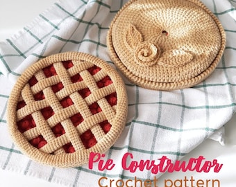 Patrón de crochet de Pie Constructor