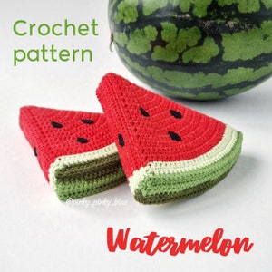 Watermelon Slices Crochet Pattern