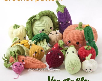 Vegetables Crochet Pattern