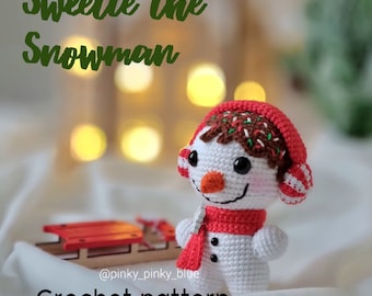 Sweetie the Snowman Crochet pattern