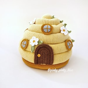 Beehive with Bees Crochet Pattern image 3