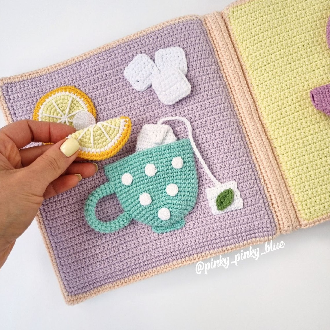 Sweet Quiet Book Crochet Pattern Etsy
