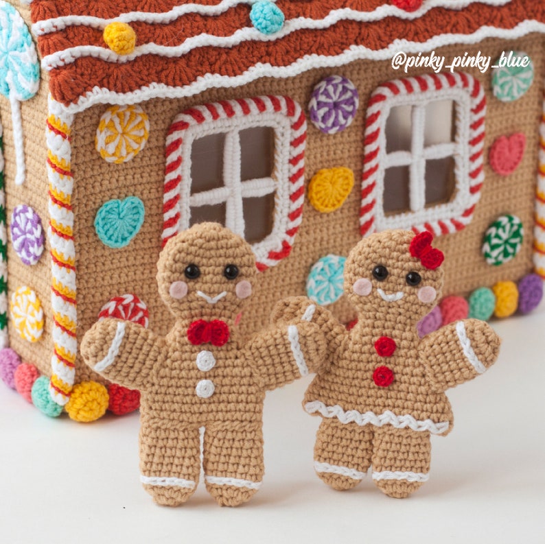 Gingerbread Boy and Girl Crochet Pattern - Etsy