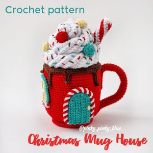 Christmas Mug House Crochet pattern