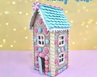 Candy House Crochet pattern