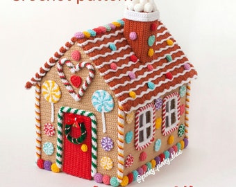 Gingerbread House Crochet Pattern