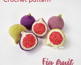 Fig Fruit Crochet pattern
