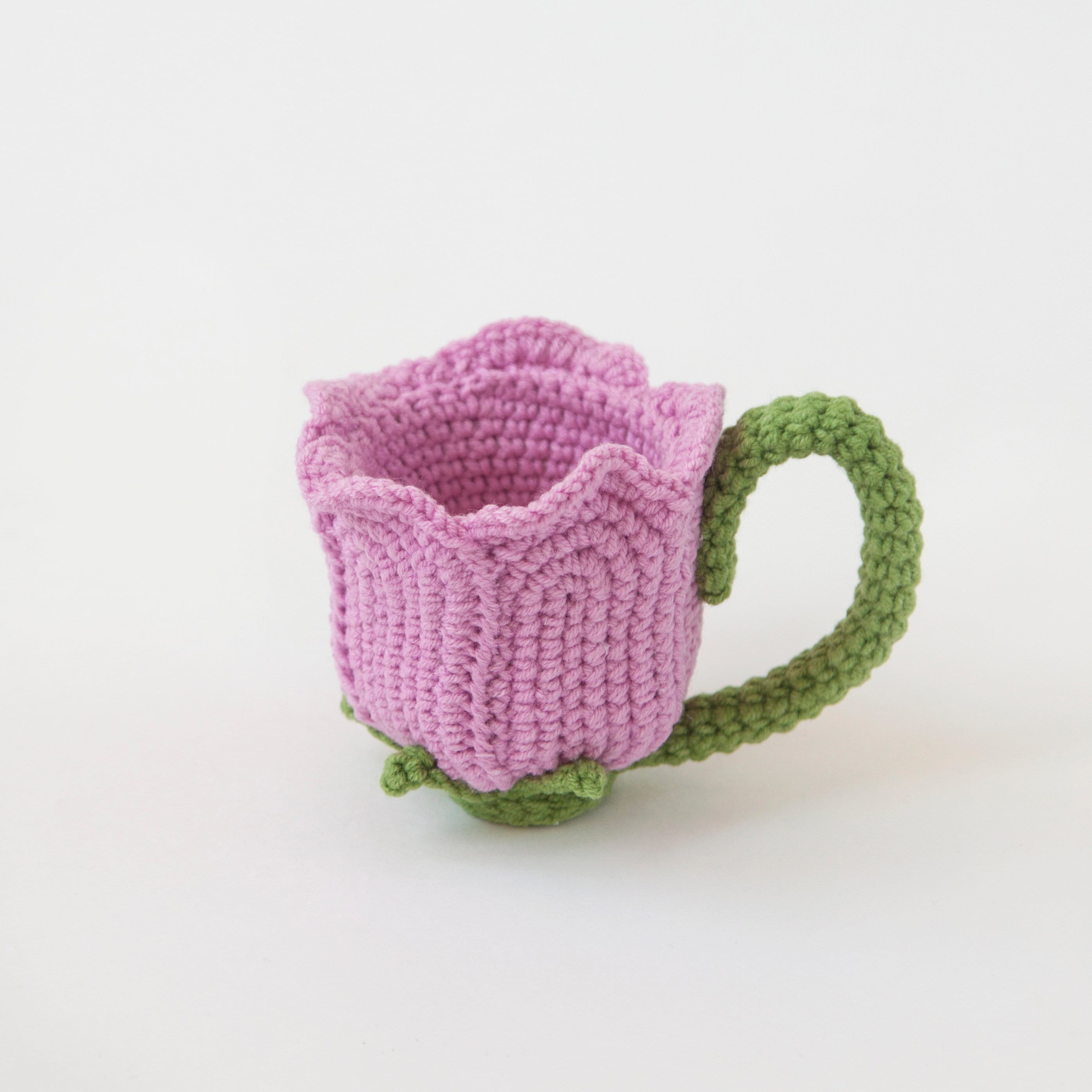 Floral Tea Set Crochet Pattern Etsy