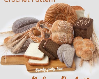 Bakery Products Play Set Crochet Pattern