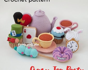 Crazy Tea Party Crochet pattern