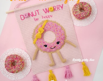 Donut Wall Hanging Crochet pattern