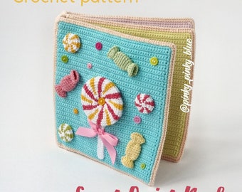 Baby Quiet Book Our Favorite Things PDF Crochet Pattern