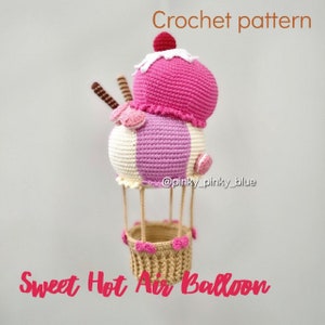 Sweet Hot Air Balloon Crochet pattern