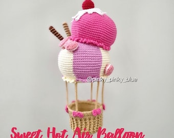 Sweet Hot Air Balloon Crochet pattern